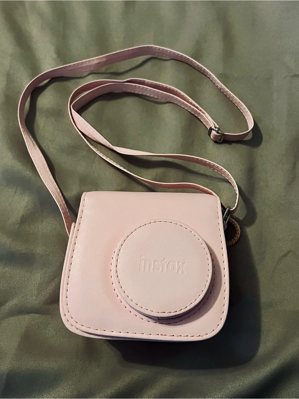 Fujifilm Instax Mini 7+ Instant Camera in Pink with Matching Case and extra film